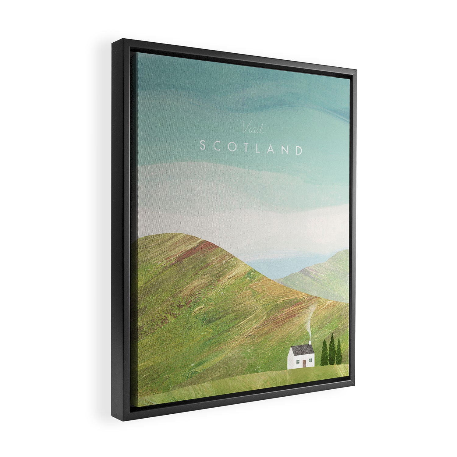 Scotland Framed Canvas Print Gallery Image 2