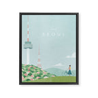 Seoul Framed Canvas Print Gallery Image 6