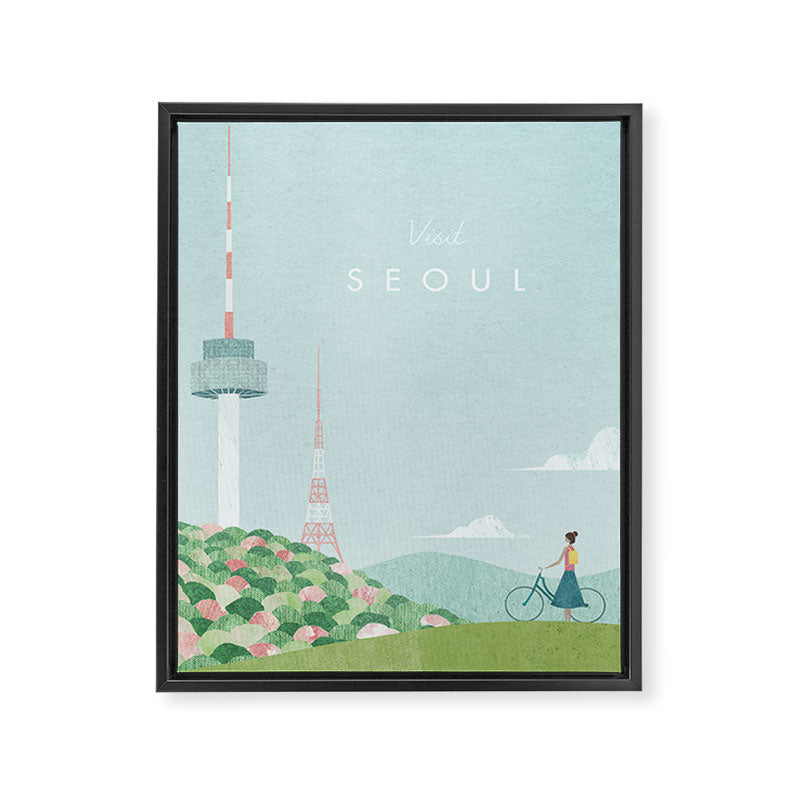 Seoul Framed Canvas Print Gallery Image 6