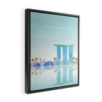 Singapore Framed Canvas Print Gallery Image 2