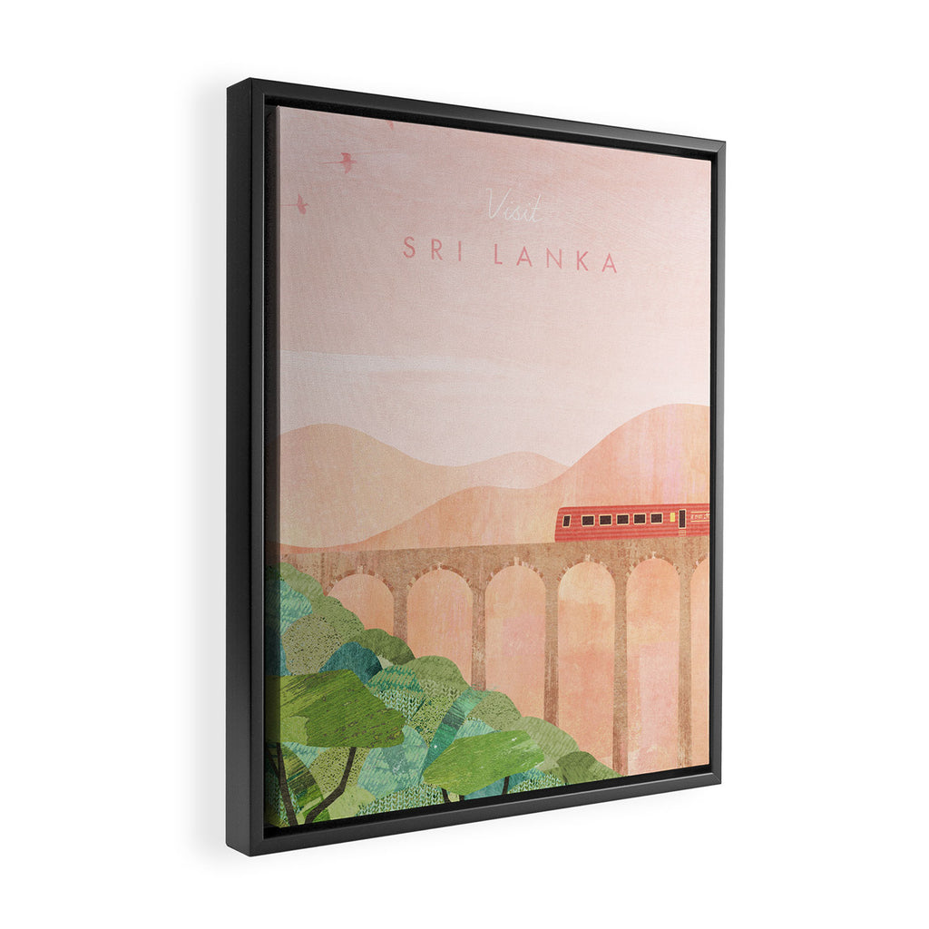 Sri Lanka Framed Canvas Print Gallery Image 2
