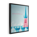 Stockholm Framed Canvas Print Gallery Image 2