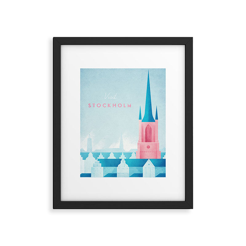 Stockholm Framed Art Print Gallery Image 5