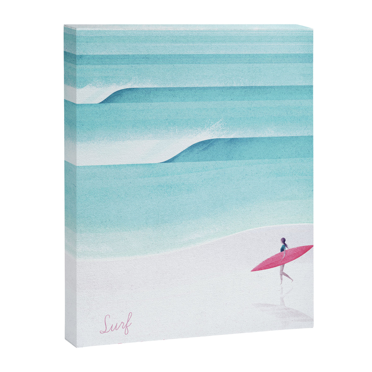 Surf Girl II Canvas Print Gallery Image 6