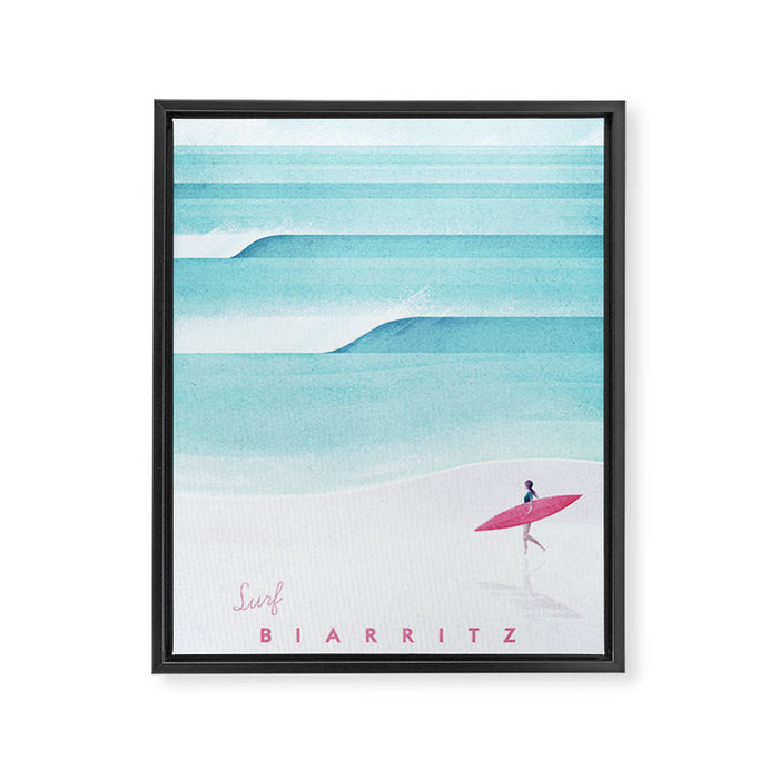 Surf Girl II Framed Canvas Print Gallery Image 1