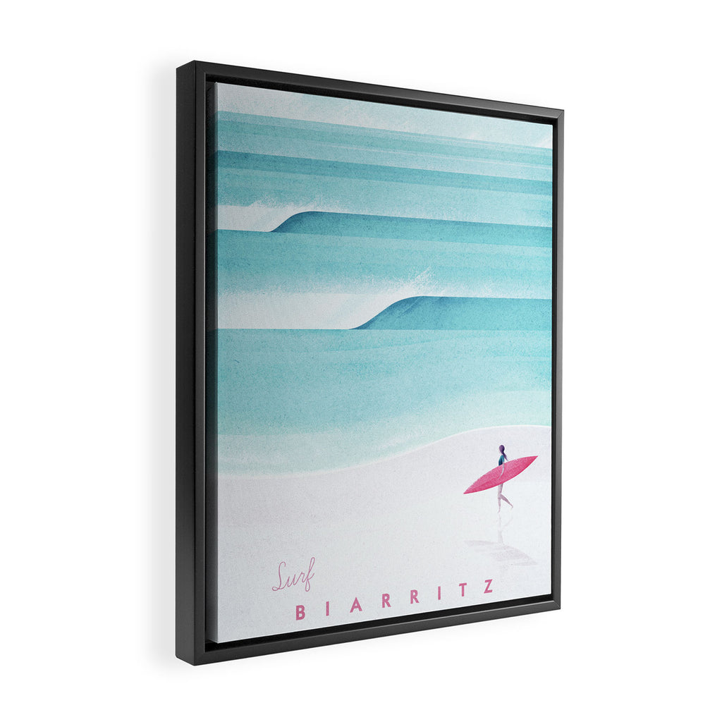 Surf Girl II Framed Canvas Print Gallery Image 2