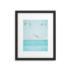 Swimming Pool, Palm Springs Framed Art Print Gallery Image 5