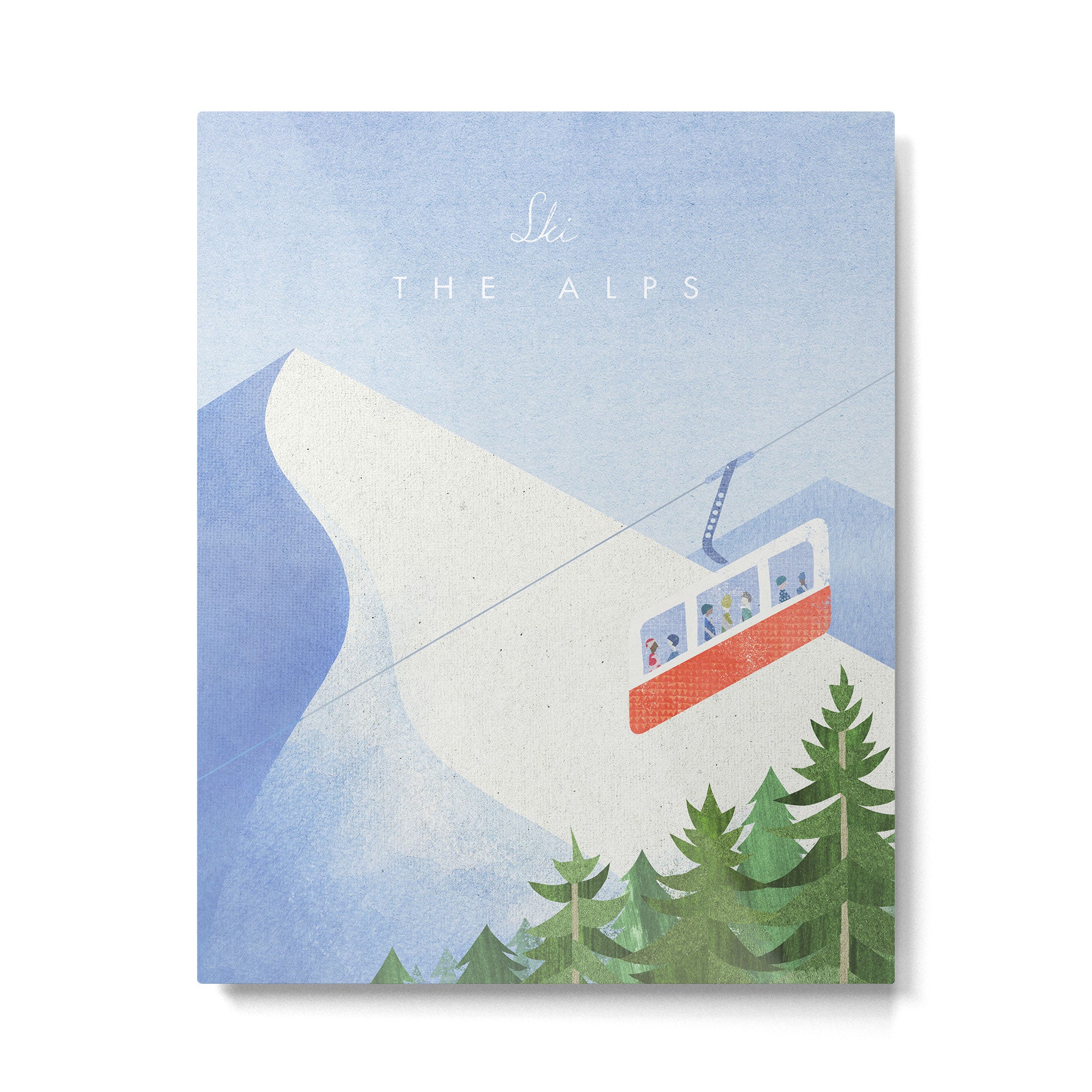 The Alps Metal Print Gallery Image 4