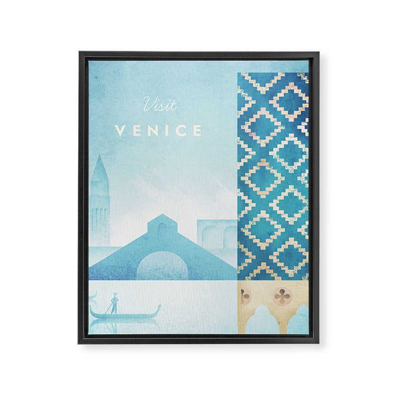 Venice Framed Canvas Print Gallery Image 6