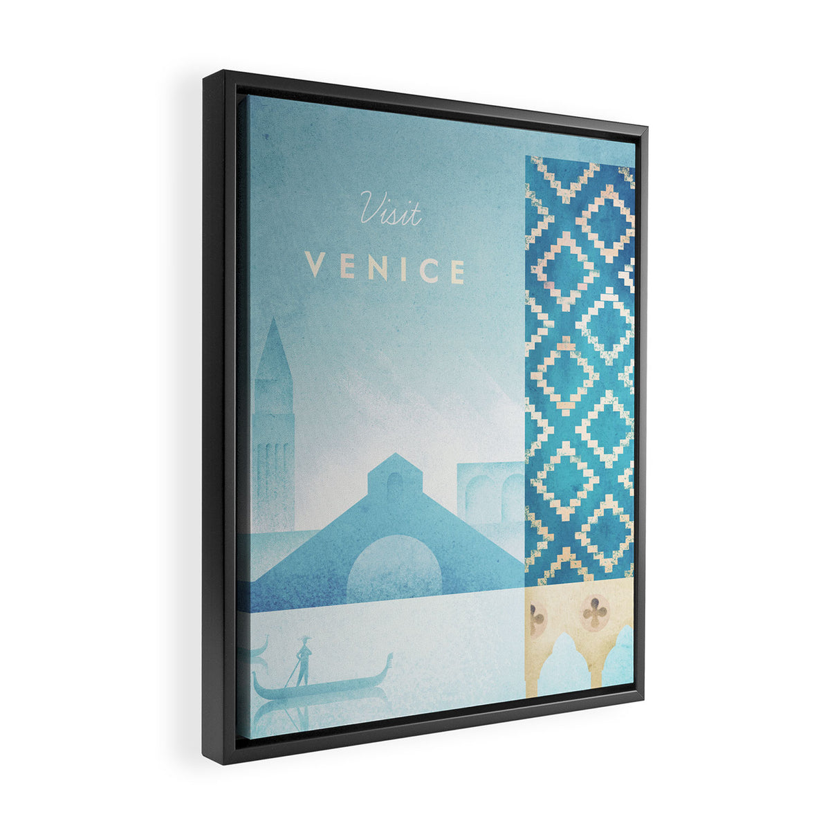 Venice Framed Canvas Print Gallery Image 2