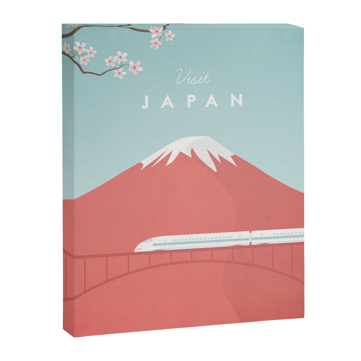 Vintage Japan Travel Poster Canvas Print Gallery Image 6