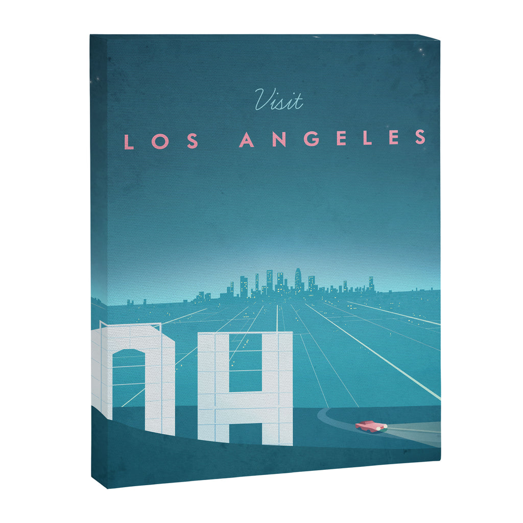 Vintage Los Angeles Travel Poster Canvas Print Gallery Image 6