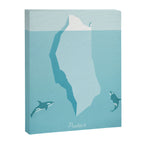 Vintage Travel Poster: Antarctica Canvas Print Gallery Image 6