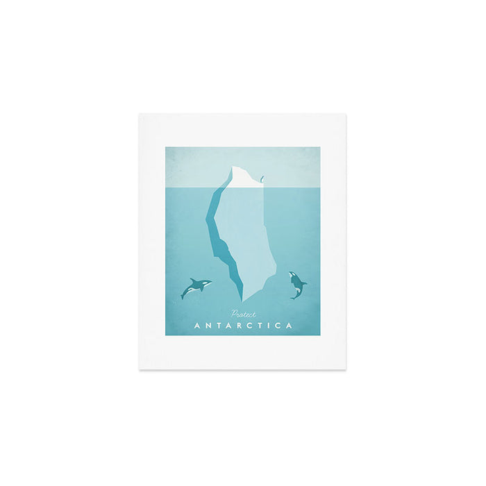 Vintage Travel Poster: Antarctica Art Print Gallery Image 1