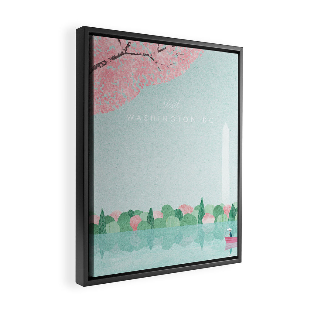 Washington DC Framed Canvas Print Gallery Image 2