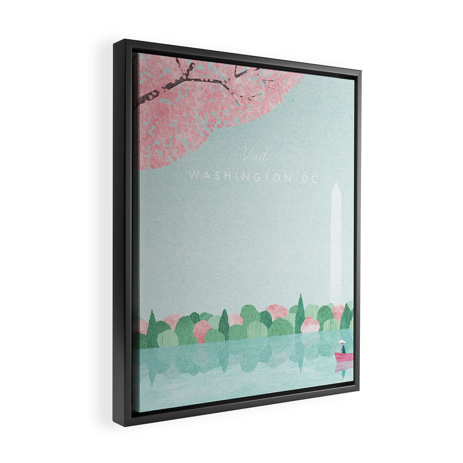 Washington DC Framed Canvas Print Gallery Image 2