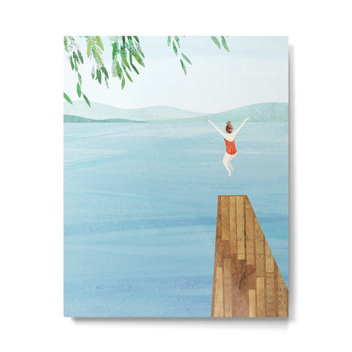 Wild Swim Metal Print Gallery Image 1