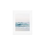 Blue Ocean Waves  Art Print Gallery Image 1