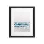 Blue Ocean Waves  Framed Art Print Gallery Image 6