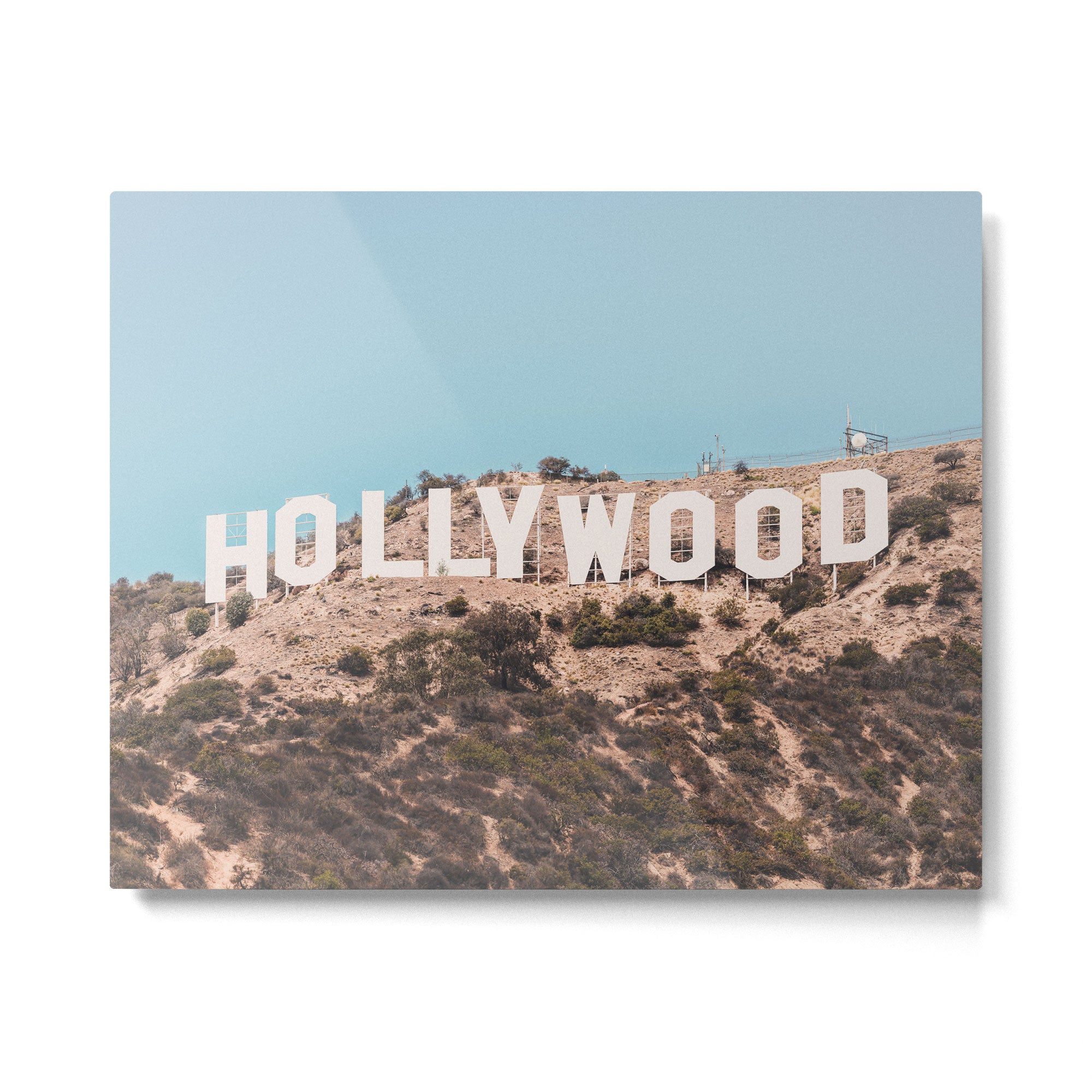 Hollywood Sign Metal Print Gallery Image 4