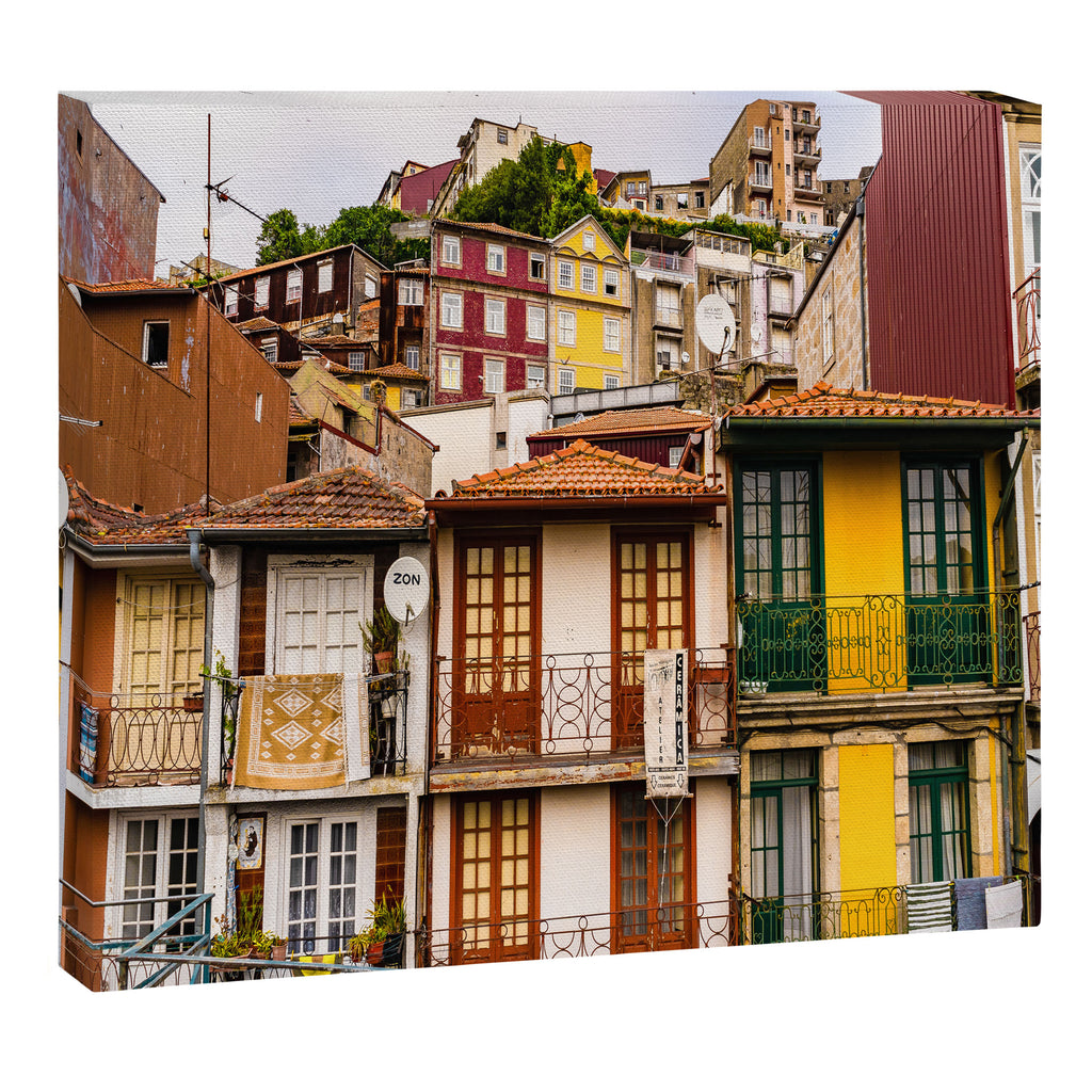 Portuguese Neighborhood Canvas Print Gallery Image 6