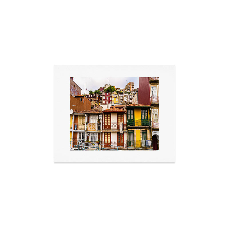 Portuguese Neighborhood Art Print Gallery Image 1