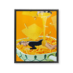 8x10 Cheese Dreams Framed Canvas Print Gallery Image 6