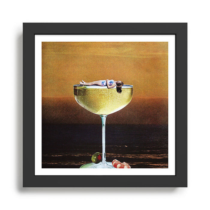 Champagne Sunset Framed Art Print Gallery Image 2
