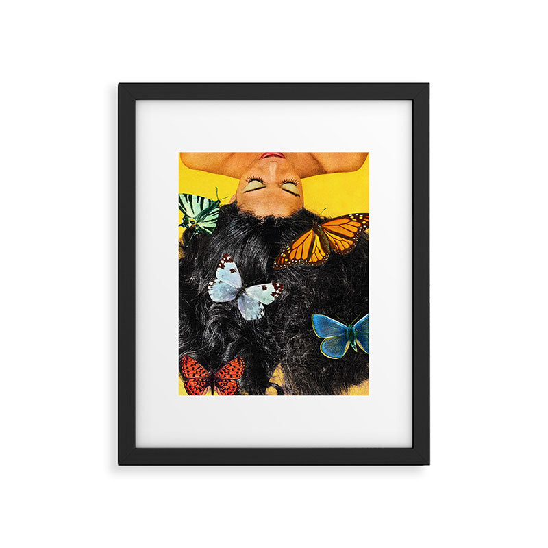 Hair Framed Art Print Gallery Image 5