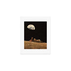Moon Vacay Art Print Gallery Image 1