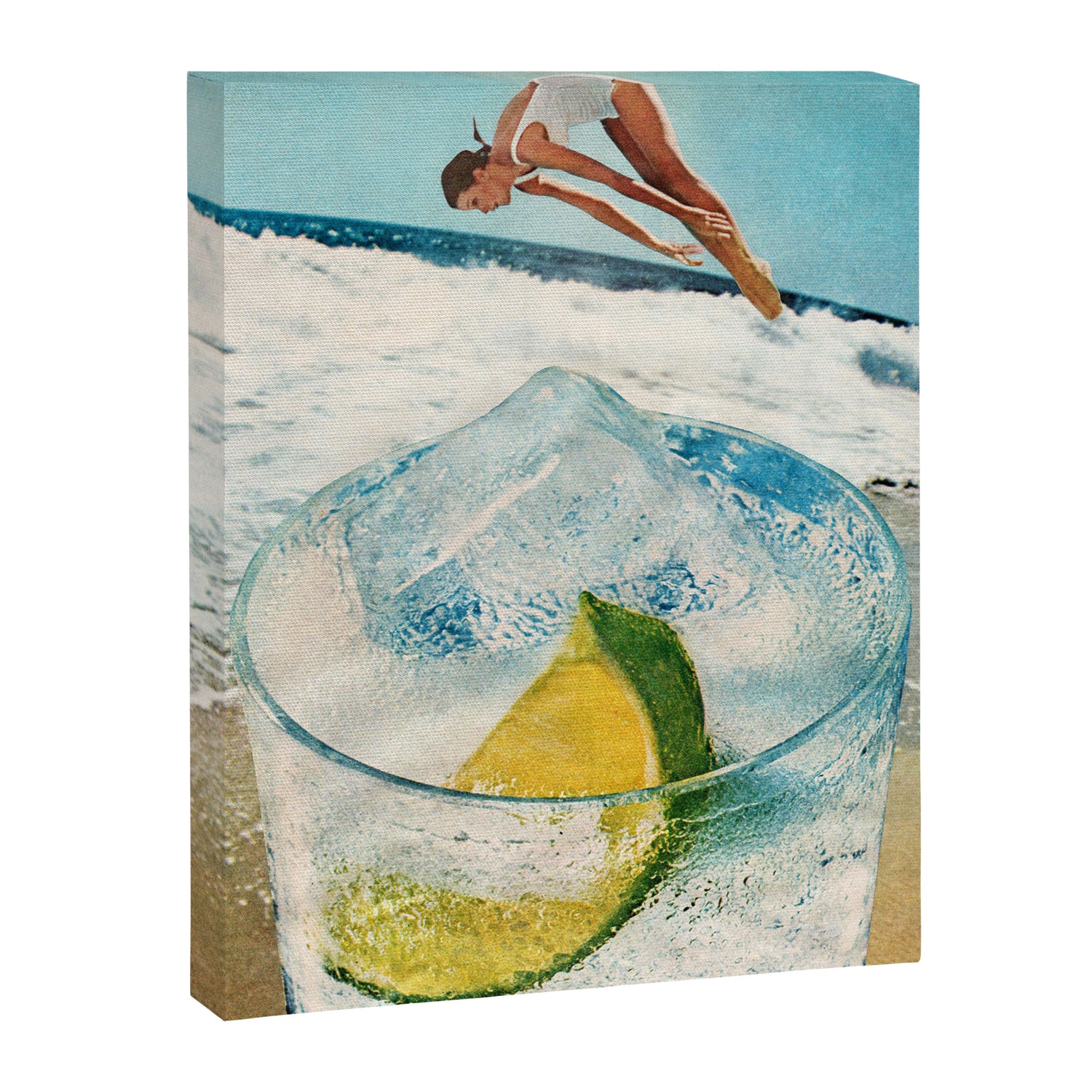 Rum on the Rocks Canvas Print Gallery Image 3
