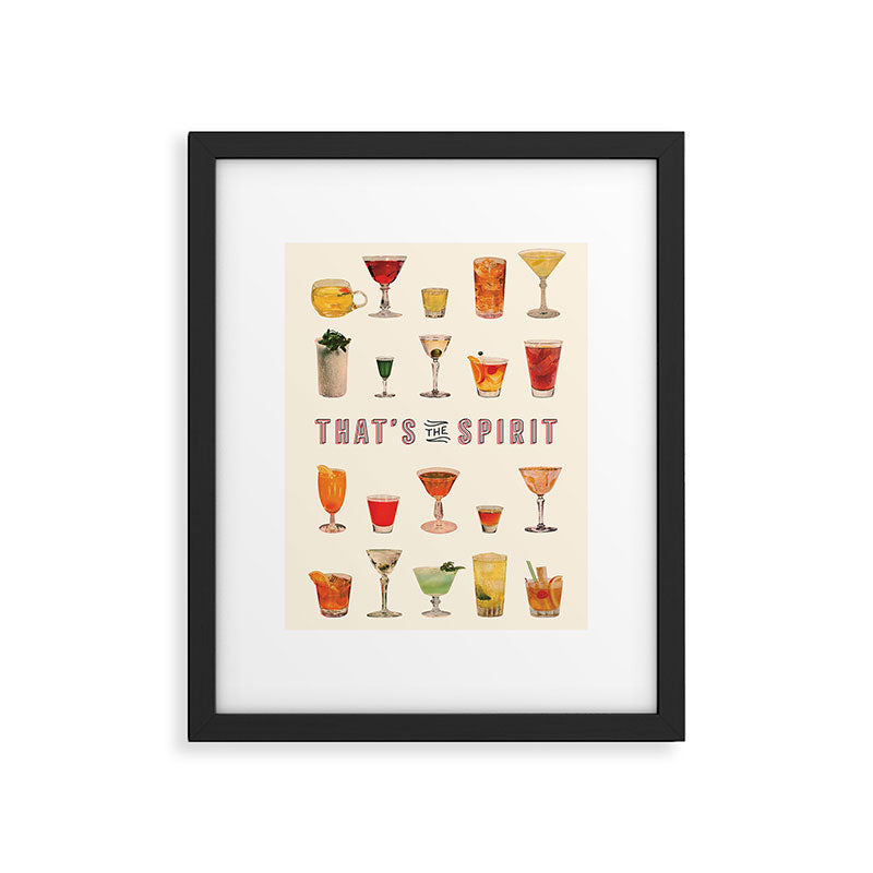 That's the Spirit Framed Art Print Gallery Image 4