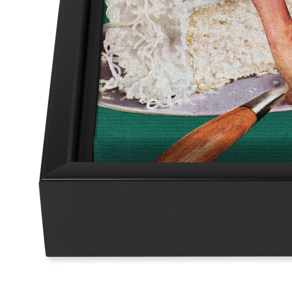 Vanilla Framed Canvas Print Gallery Image 3