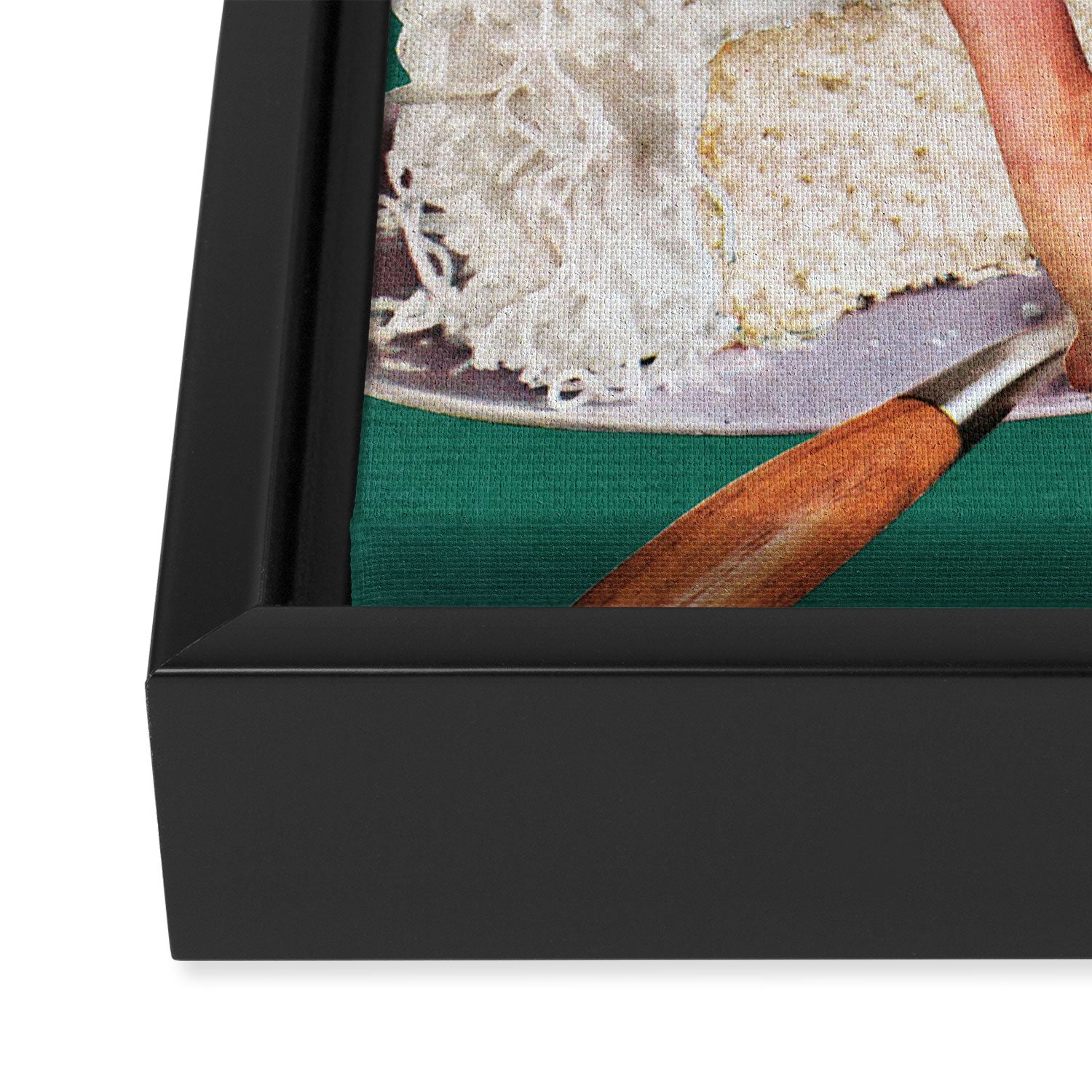 Vanilla Framed Canvas Print Gallery Image 3