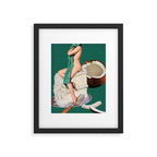 Vanilla Framed Art Print Gallery Image 5