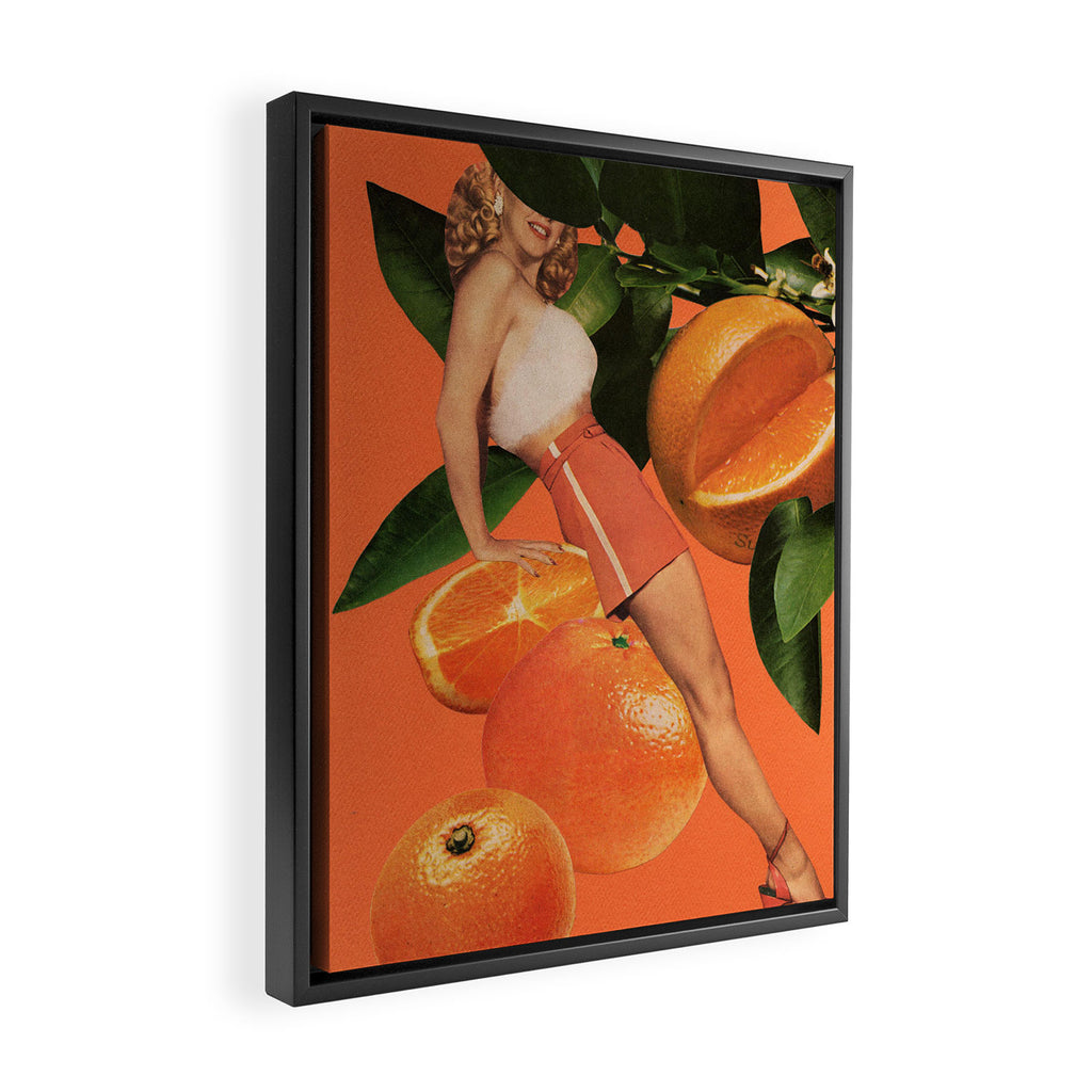 Vitamin C Framed Canvas Print Gallery Image 2