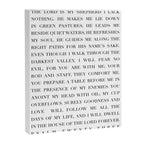 Psalm 23 Canvas Print Gallery Image 6