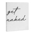 get naked Canvas Print Gallery Image 6