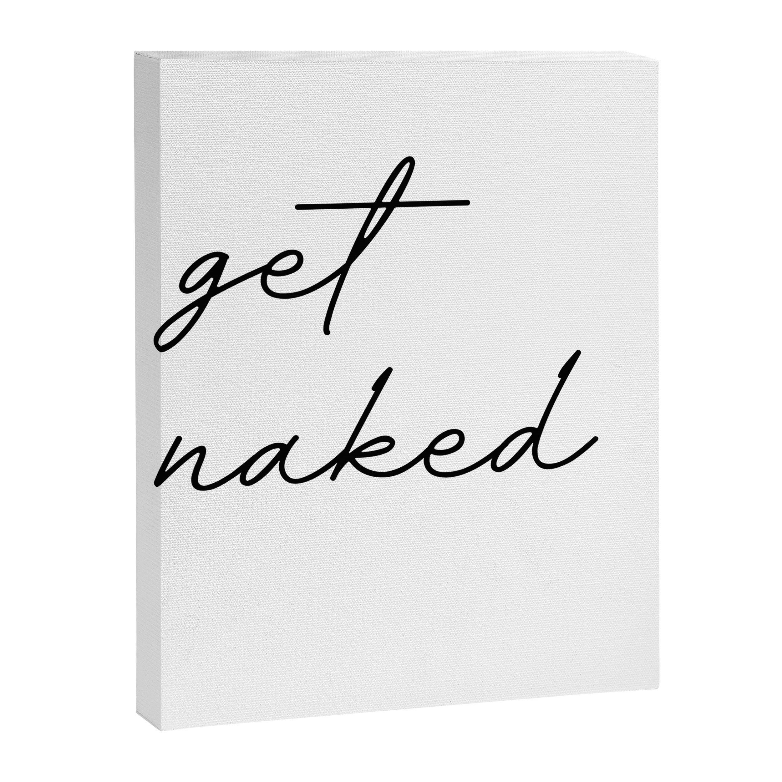 get naked Canvas Print Gallery Image 6