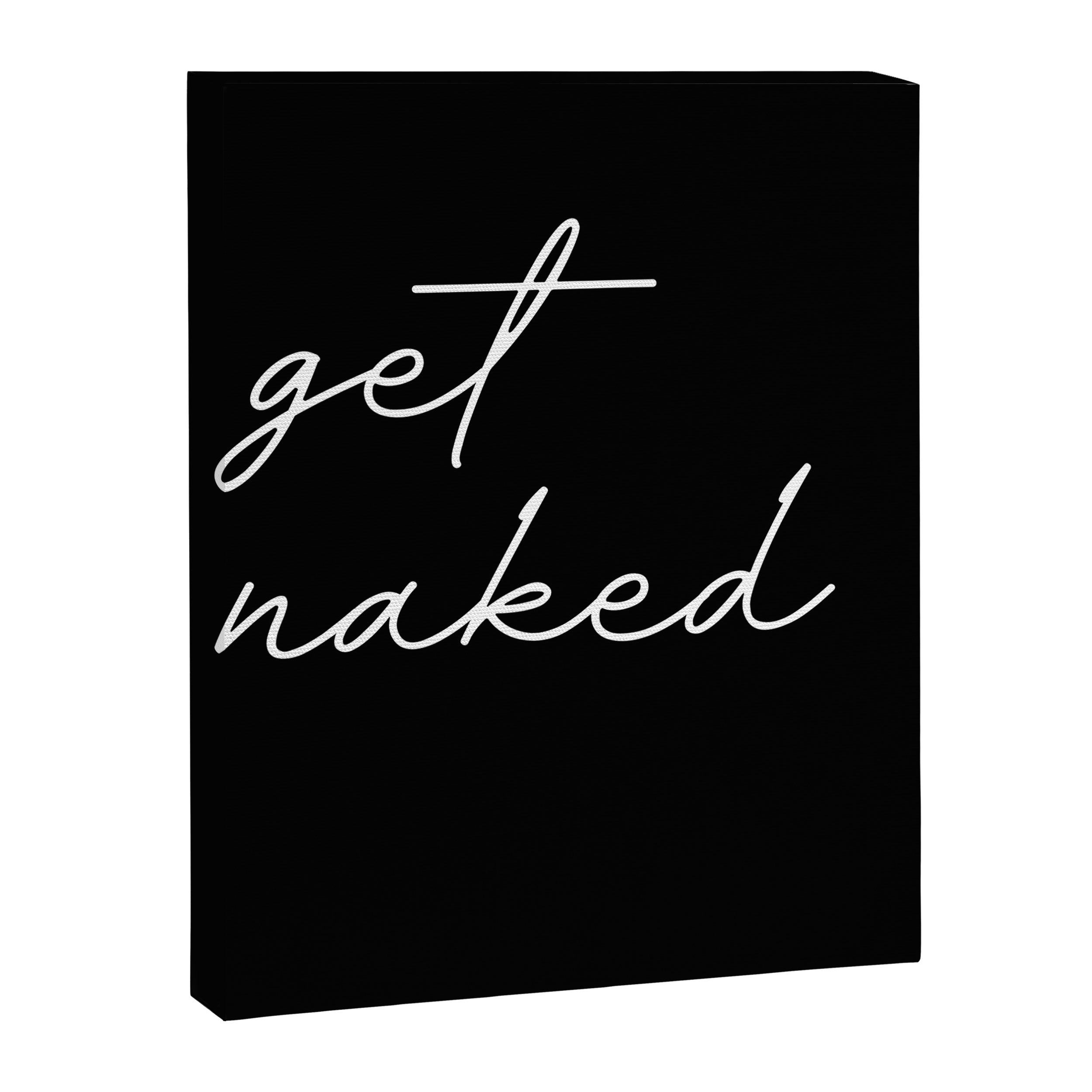 get naked Canvas Print Gallery Image 6