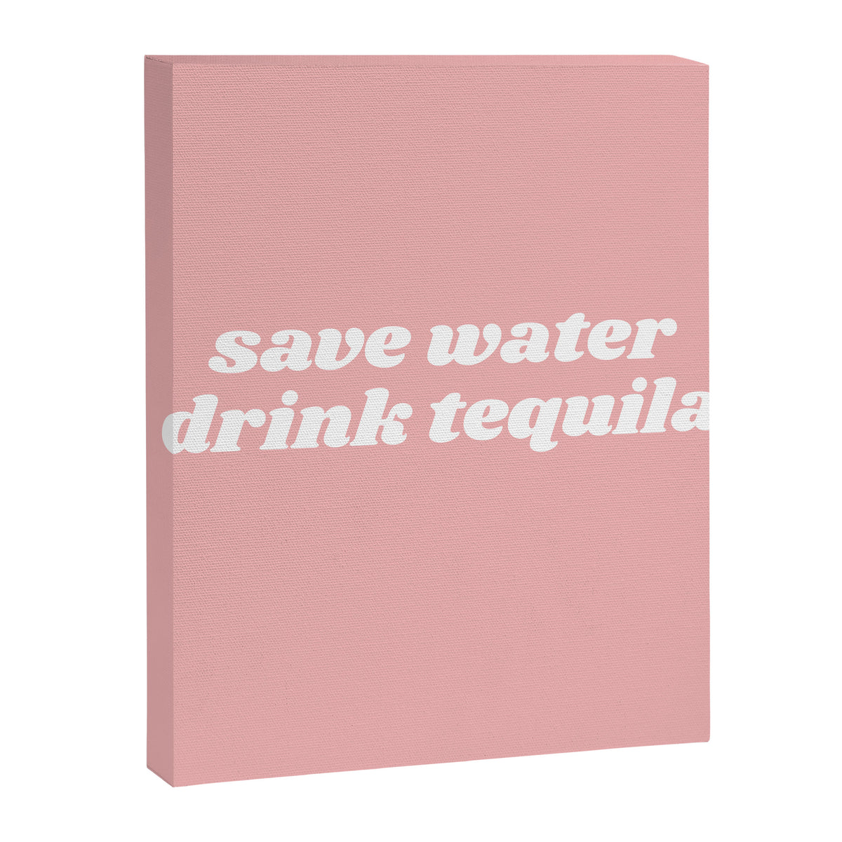 save water drink tequila Canvas Print Gallery Image 8