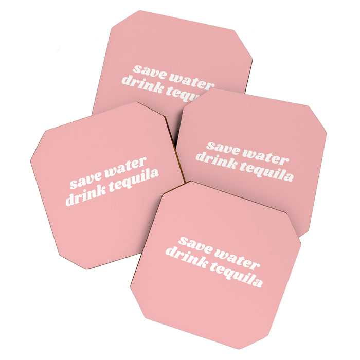 save water drink tequila Coaster Gallery Image 1