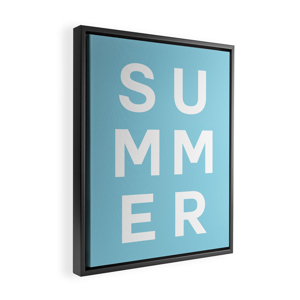 summer Framed Canvas Print Gallery Image 2