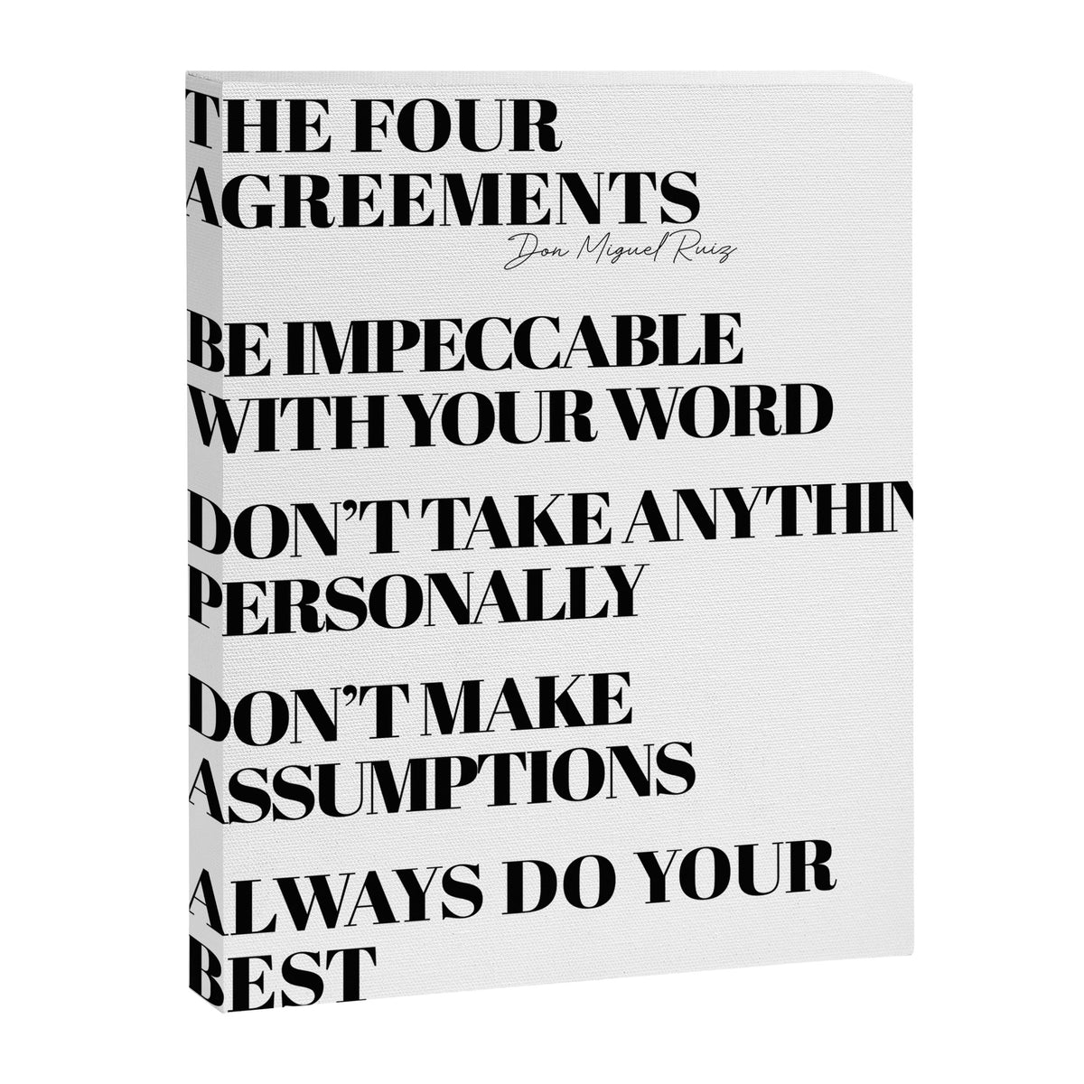 the four agreements Canvas Print Gallery Image 6
