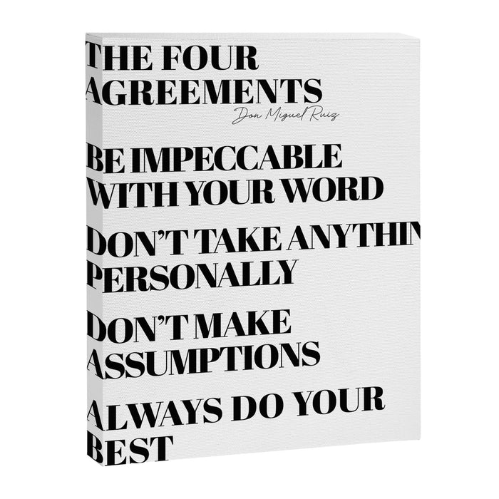 the four agreements Canvas Print Gallery Image 1