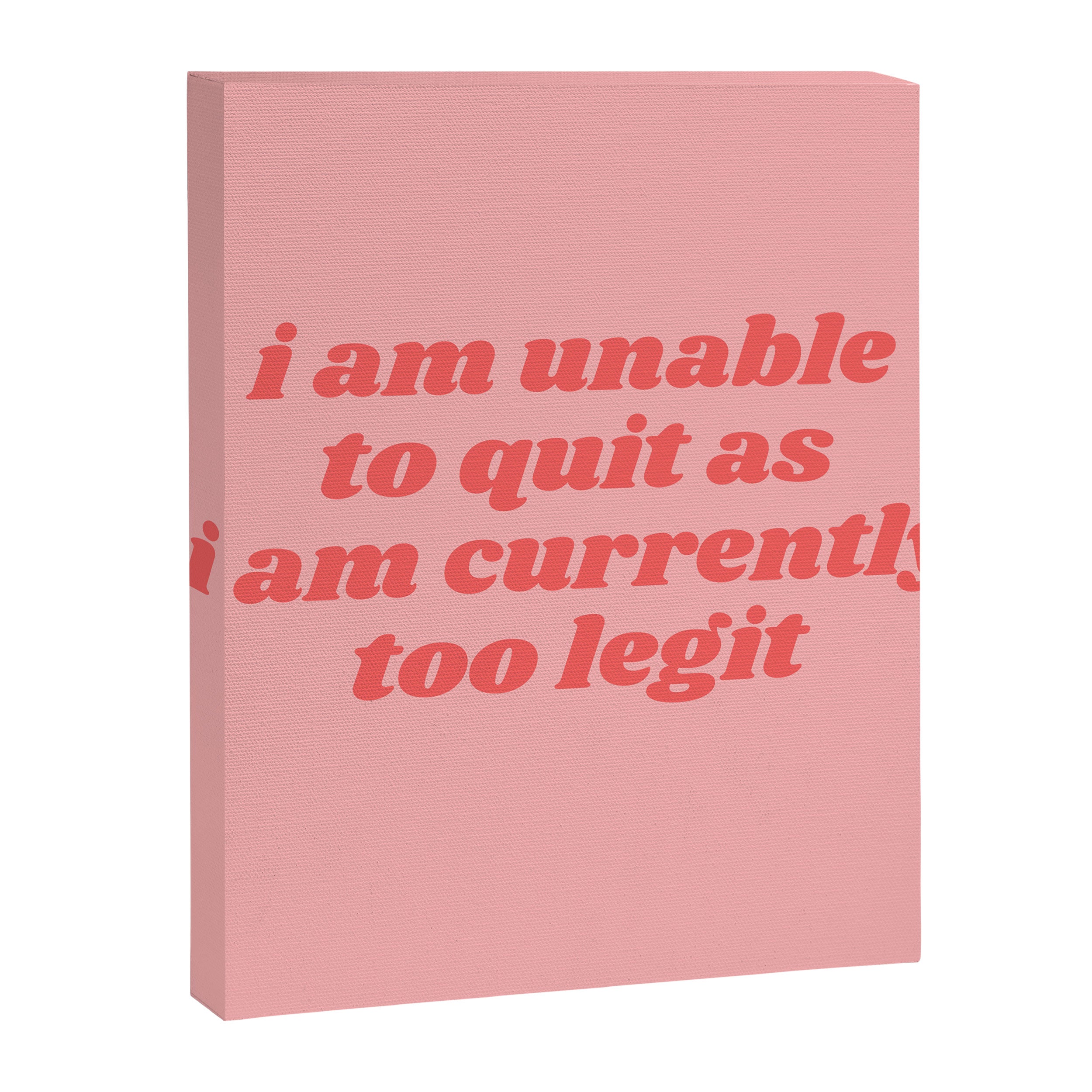 unable to quit Canvas Print Gallery Image 8