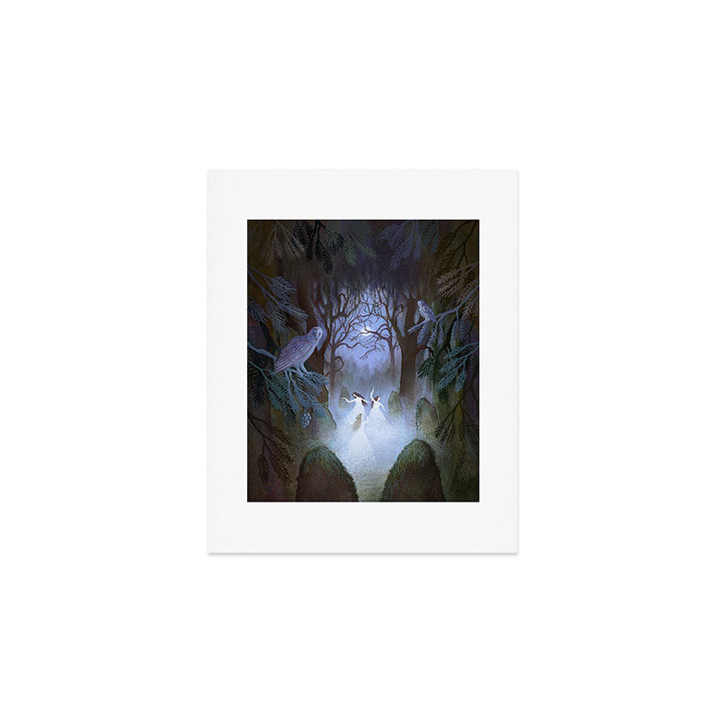 Dance of the Midnight Witches Art Print Gallery Image 1