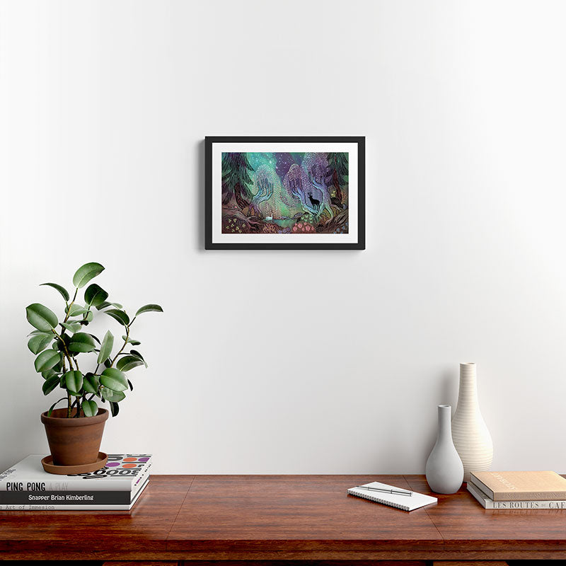 Enchanted Forest Framed Art Print Gallery Image 2