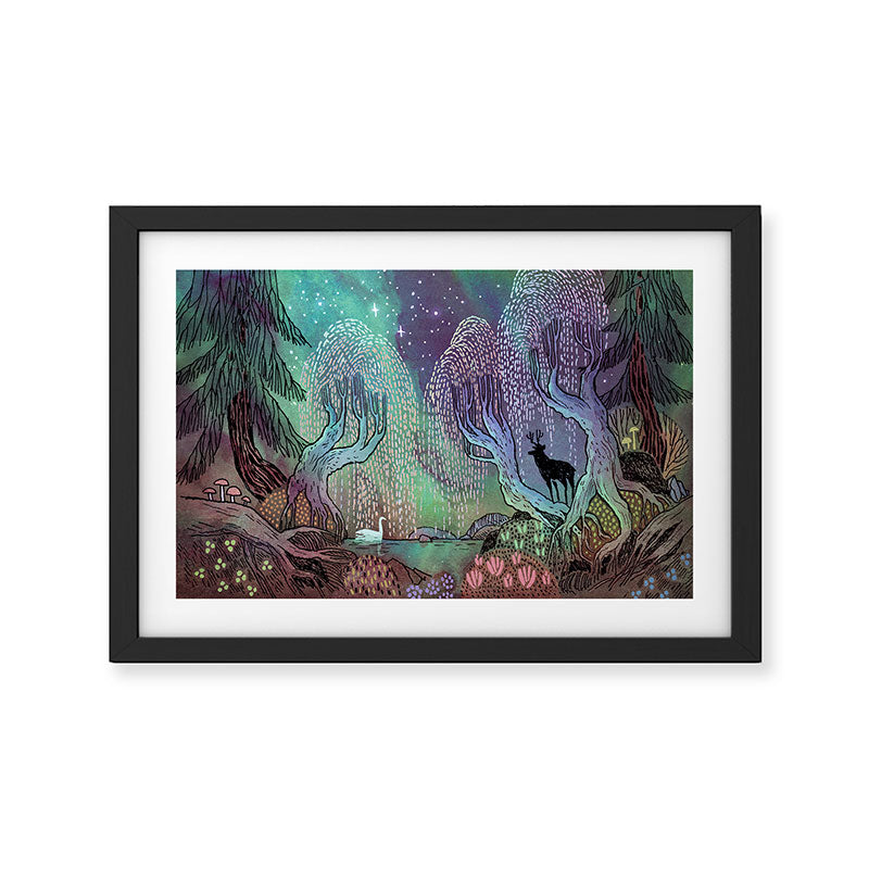 Enchanted Forest Framed Art Print Gallery Image 2