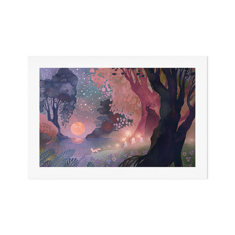Harvest Moon Art Print Gallery Image 1